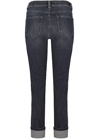Jeans Cici Cropped mit Zipper-Detail