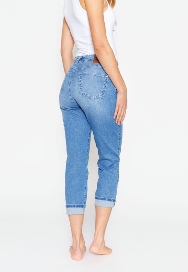 Jeans Darleen Crop TU Ribbon mit Galon