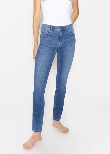 Jeans Skinny mit authentischem Denim
