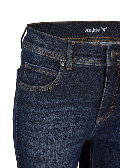5-Pocket-Jeans Ornella mit Logo-Applikation