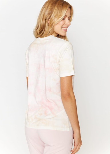 T-Shirt Batik mit Allover-Print