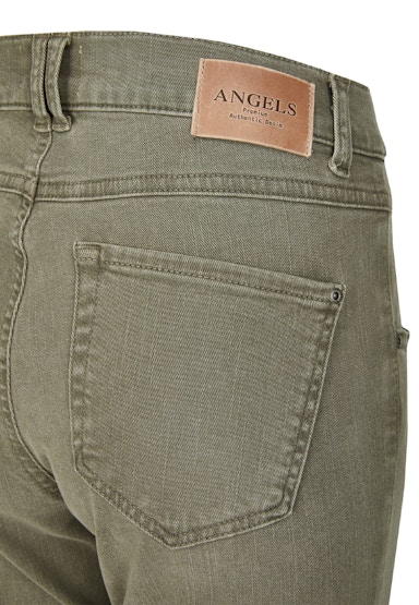 Jeans Skinny Button mit Coloured Denim