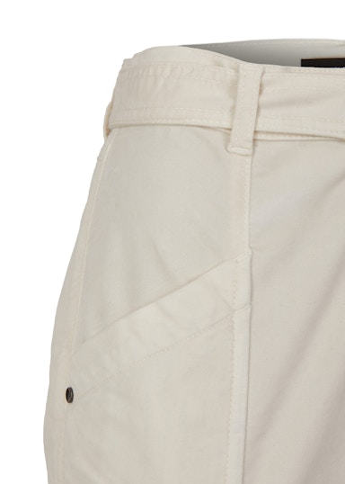 Slim-Fit-Jeans Clare Fancy Belt mit Ziernähten