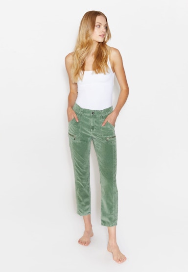 Mom-Jeans Darleen Detail Zip mit Ziernähten