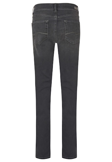 Skinny-fit-Jeans Skinny mit unifarbenem Stoff