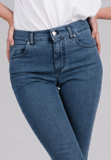 Jeans Cici mit sportivem Denim