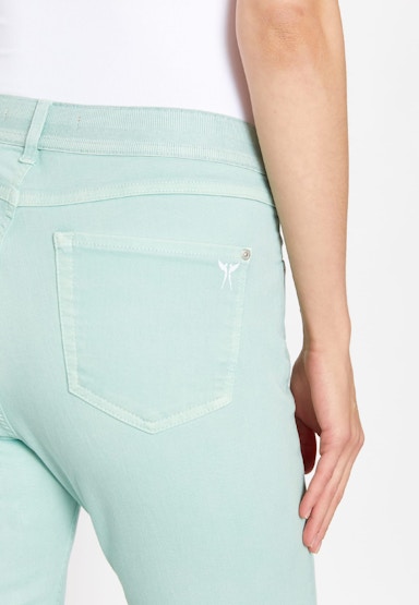 Jeans OSFA Crop mit Coloured Denim
