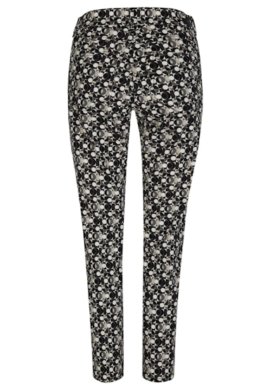 Stoffhose Ornella mit Logo-Applikation