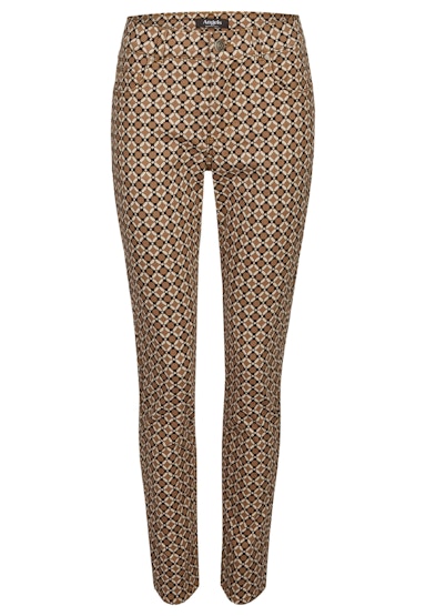5-Pocket-Hose Skinny mit Allover-Muster