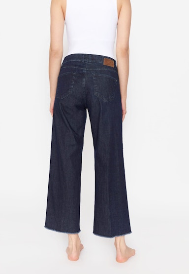 Jeans-Culotte Linn Fringe