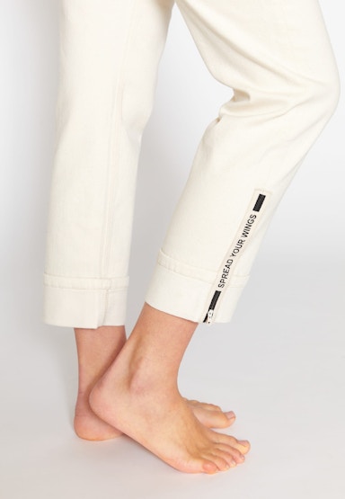 4-Pocket-Jeans Zip Straight