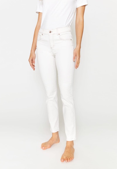 Jeans Cici with contrast stitching
