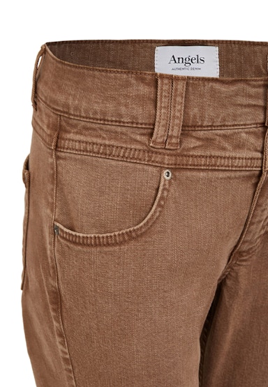 Jeans Skinny Button mit Coloured Denim