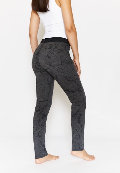 Jeans One Size mit Paisley-Muster
