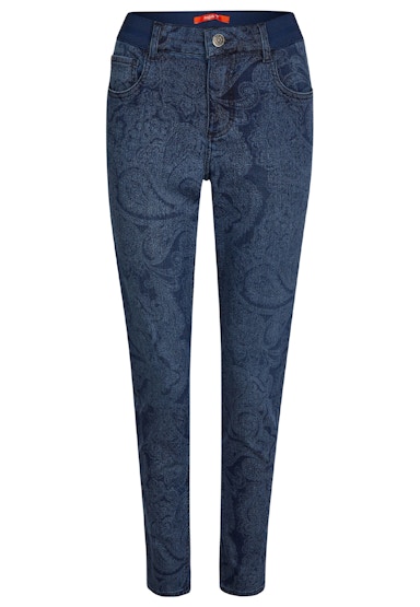 Jeans One Size with paisley pattern