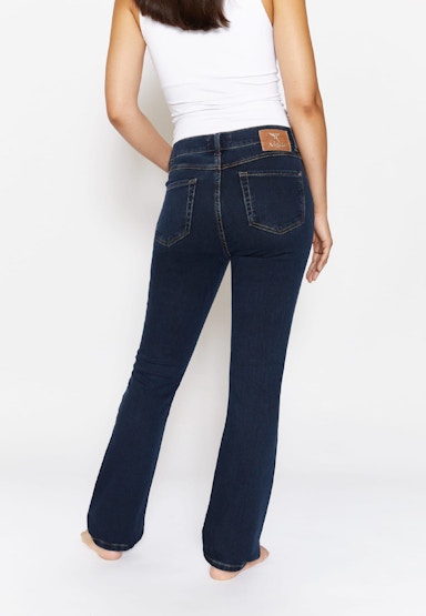 Schlagjeans Leni mit Winter Denim