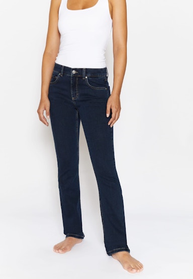 Schlagjeans Leni mit Winter Denim