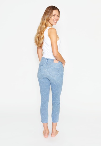 Jeans Ornella with laser print