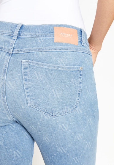 Jeans Ornella with laser print