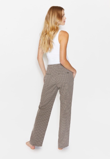 Fabric Pants Lara Jump with decorative seams