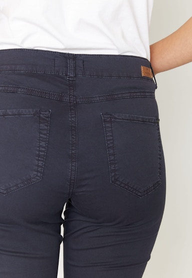 Capri-Jeans Cici TU Tape mit breitem Bund