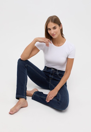 Jeans Cici with sweat denim in jersey look