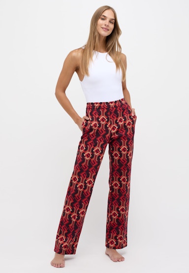 Pants Jogger Wide Legs with graphic print