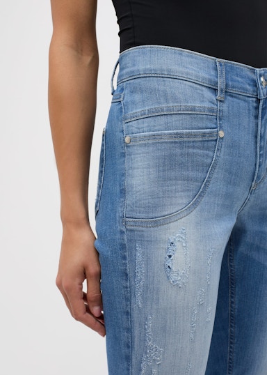 Destroyed Jeans Skinny Pocket