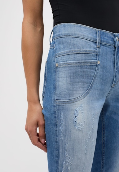 Destroyed Jeans Skinny Pocket