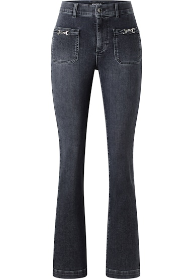 Jeans Pocket Bootcut mit Schmuckdetail