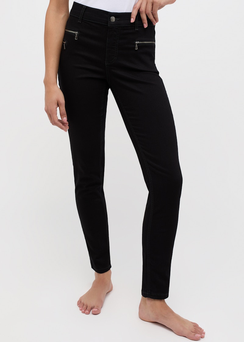 | Zip Detail Jeans One Angels mit Online-Shop Size