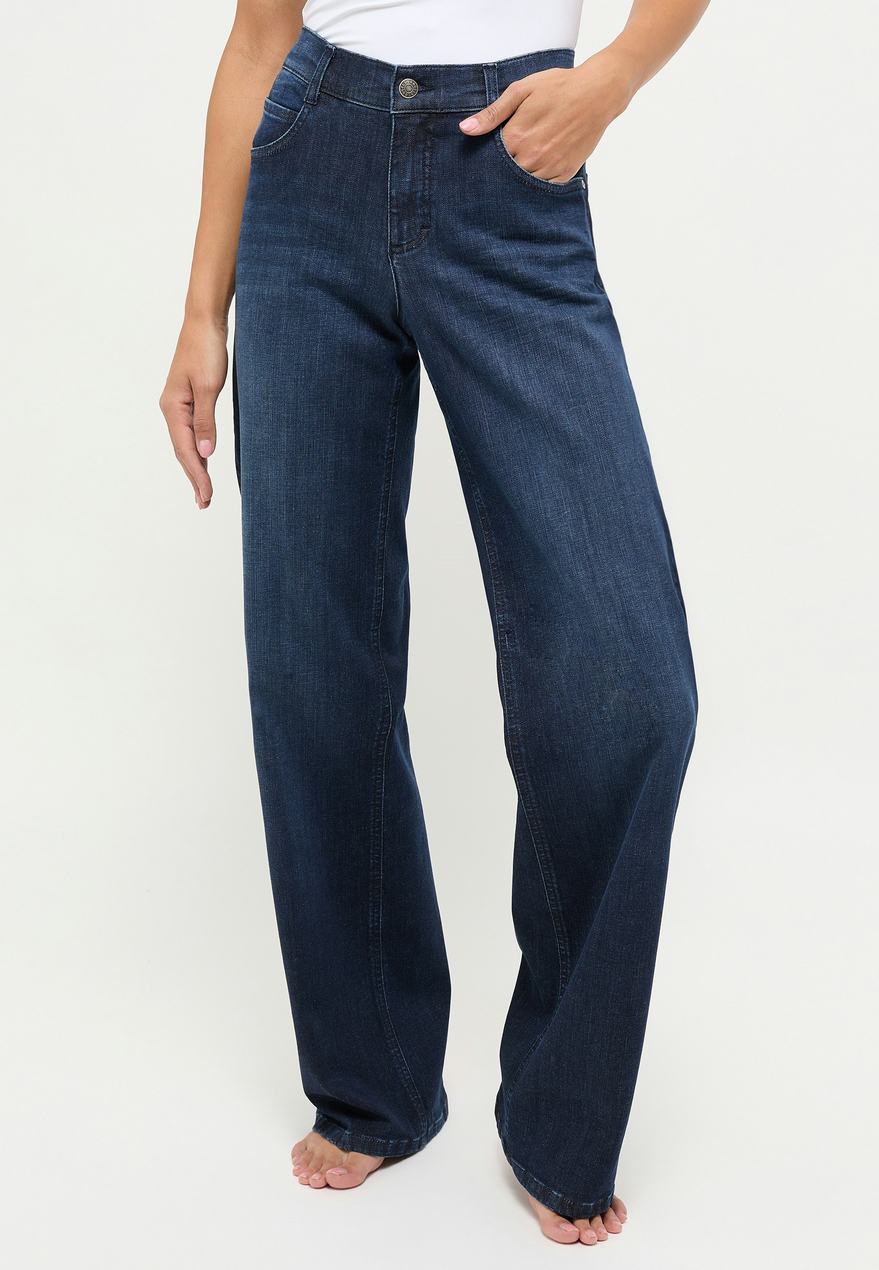 Lee® 5-Pocket-Jeans Damen Jeans CAROL WORN IRIS (1-tlg)