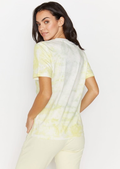 T-Shirt Batik mit Allover-Print