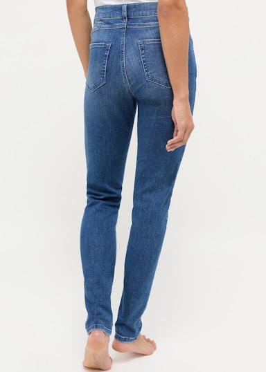 Jeans Skinny Detail mit Used-Waschung
