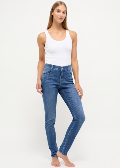 Jeans Skinny Detail mit Used-Waschung