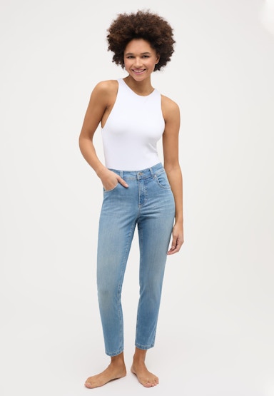 Jeans Ornella mit Used-Waschung