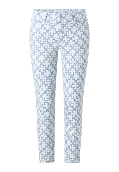 Pants Ornella with floral print