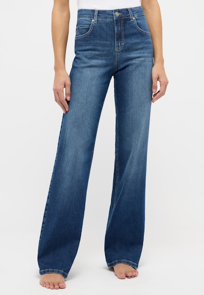 Jeans Lara mit weitem Bein