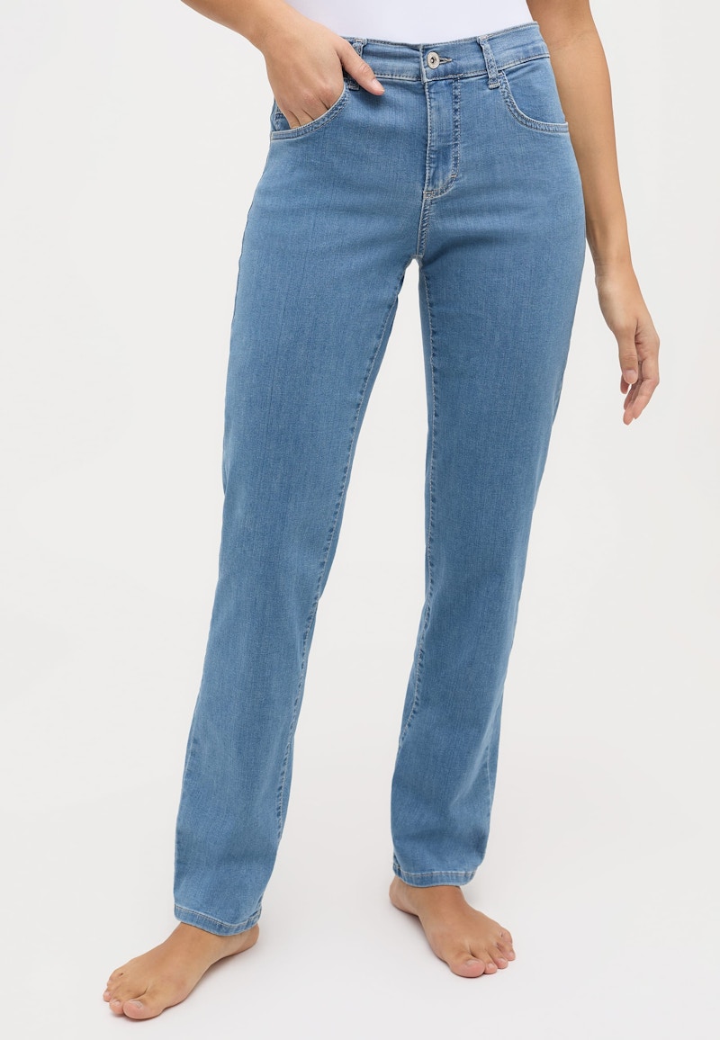 Jeans Dolly mit sportivem Denim | Angels Online-Shop | Straight-Fit Jeans