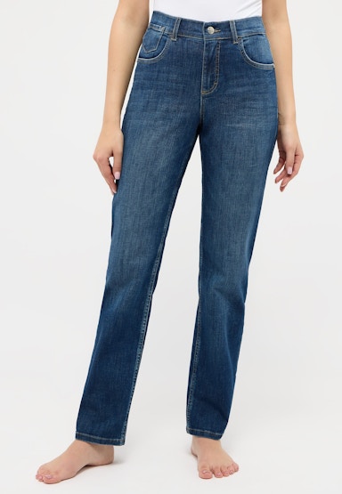 Straight jeans in 5-pocket design