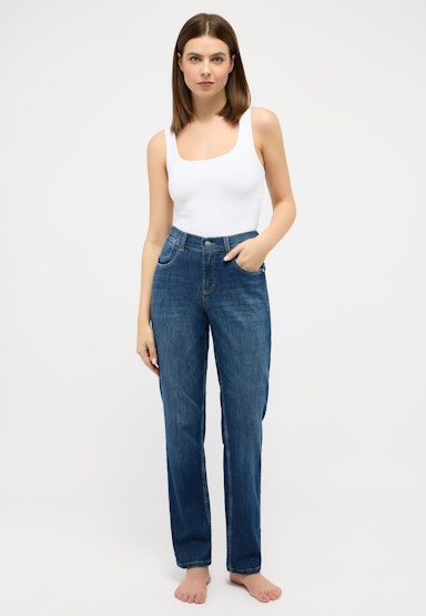 Straight jeans in 5-pocket design