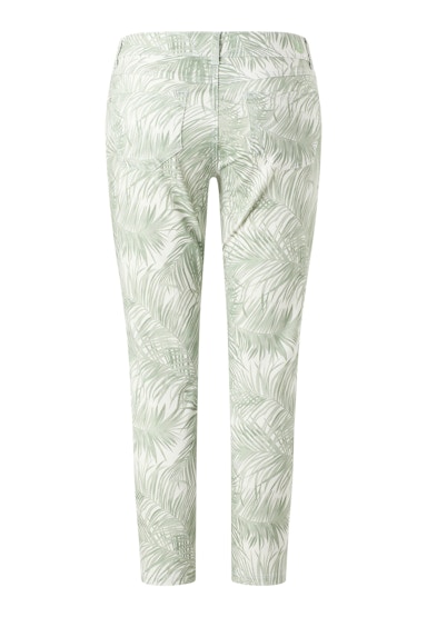 Pants Ornella with palm print