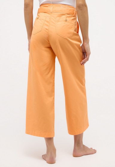 Pants Cropped Detail Culotte with belt