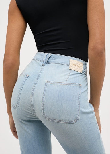 Verkürtze Jeans Pocket Bootcut
