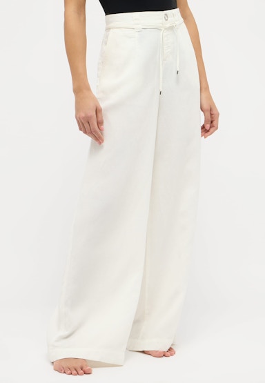 Solid-colored pants New Wide Leg