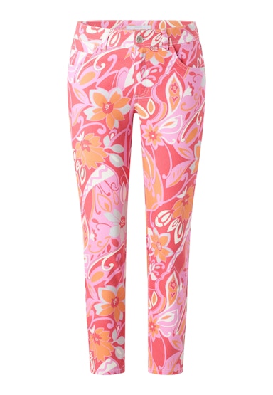 Pants Ornella with floral print