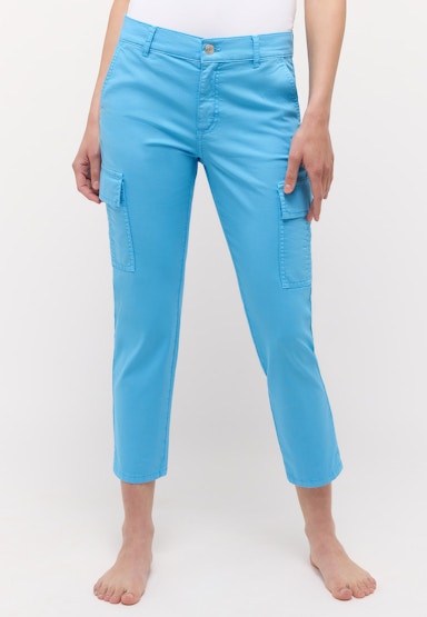 Cici Crop Slit Cargo trousers with Summer Cotton