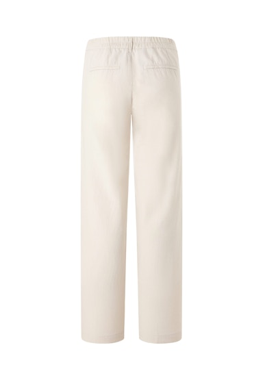 Liz Jump trousers with linen effect
