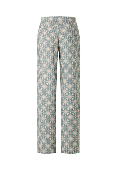 Liz Easy trousers with satin effect