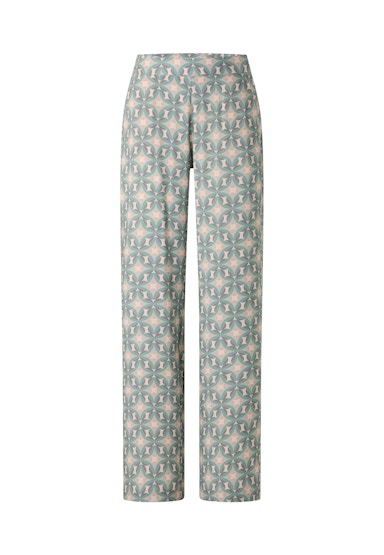 Liz Easy trousers with satin effect
